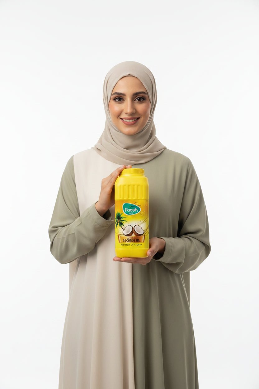 زيت جوز الهند من فاش 1 لتر