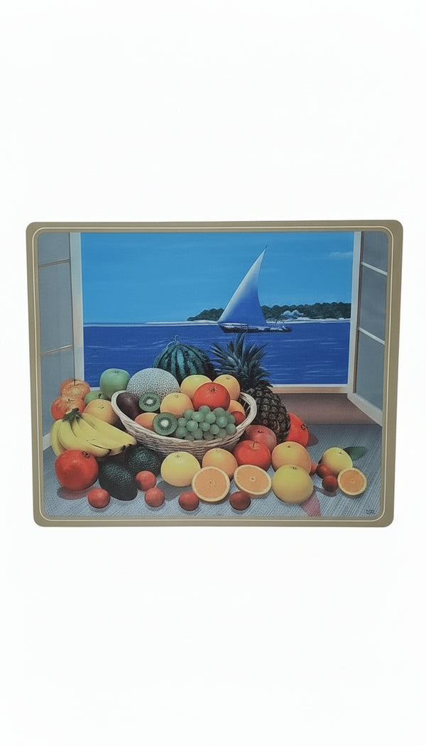 مفرش طاولة بلاستيك بالقطعة