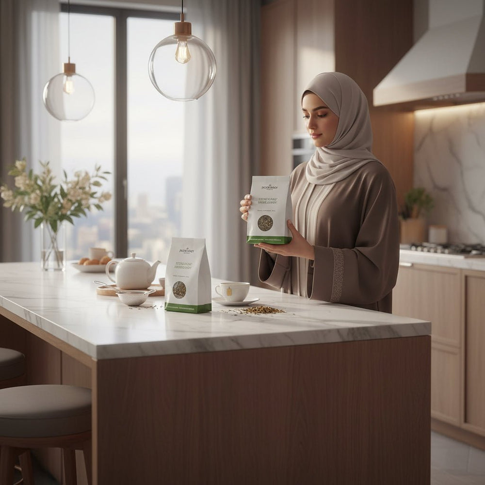 شاي جاكوب هوي لدعم حركة الأمعاء أعشاب طبيعية 100 جم
