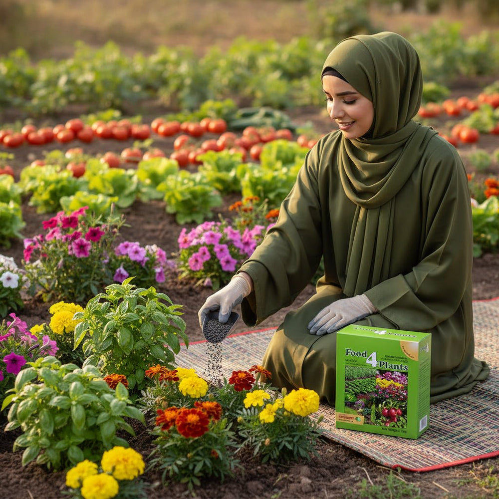 فود 4 بلانتس سماد حبيبي عضوي معدني 1 كجم