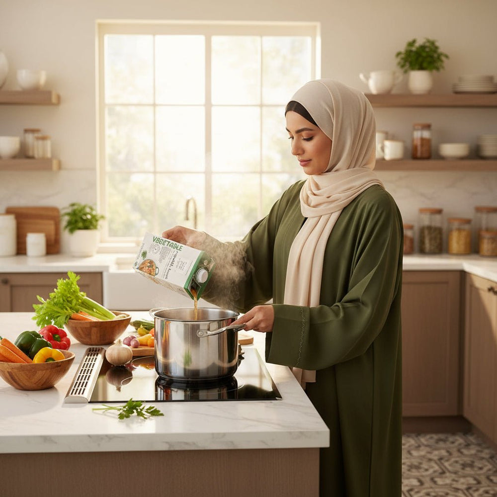مرق الخضار العضوي من وولسوم بانتري 907  جم
