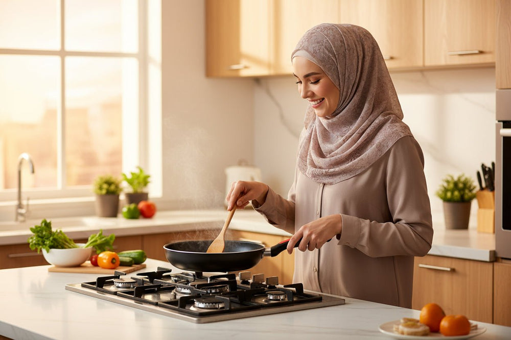 مقلاة كونكورد جرانيت غير لاصقة – مقاس 22 سم
