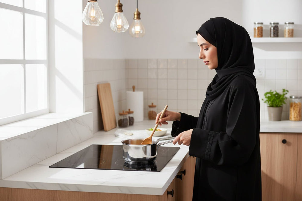 طنجرة كسرولة الستانلس ستيل متعددة الاستخدام 20 سم × 17 سم