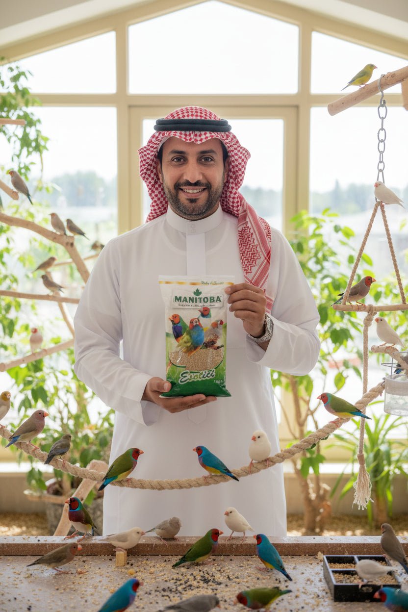 مانيتوبا إيزوتيسي خليط بذور طيور استوائية 1 كغ