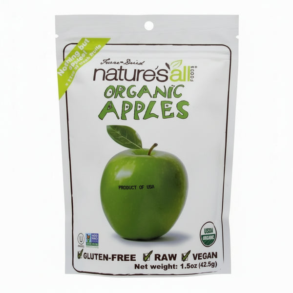 تفاح عضوي ناتشرز بالكامل 42.5 جم