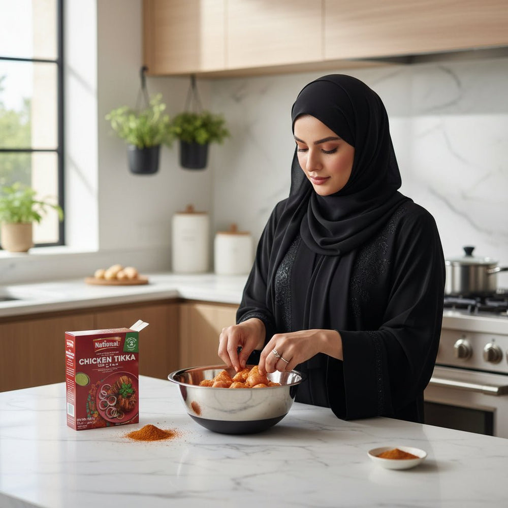 ناشونال مزيج توابل دجاج تكا 100 غرام