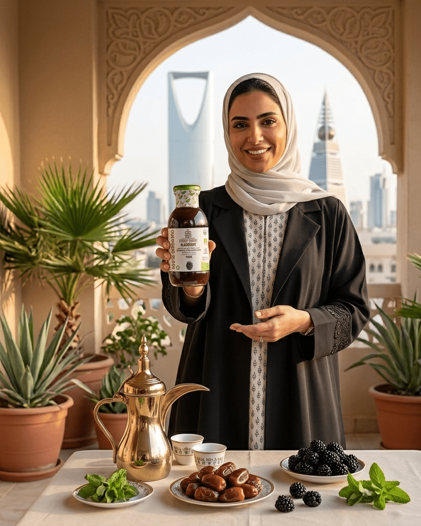 عصير التوت الأسود العضوي 200 مل Georgia’s Natural - آنية المنزل الراقي