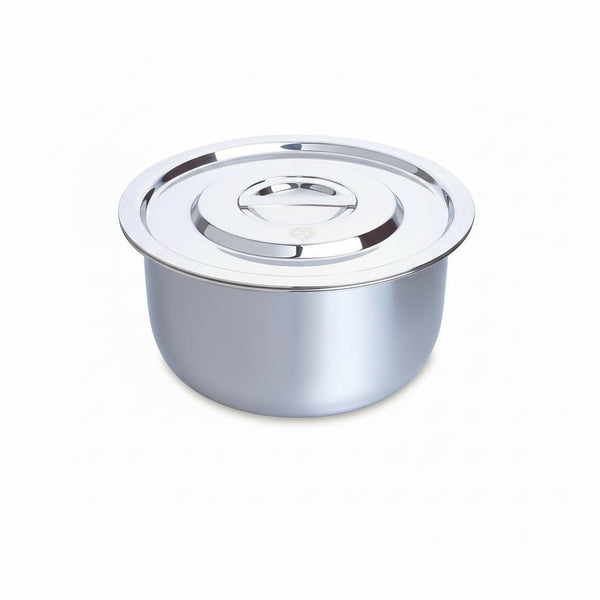 مقلاة طهي من الفولاذ المقاوم للصدأ عالي الجودة – 24 سم