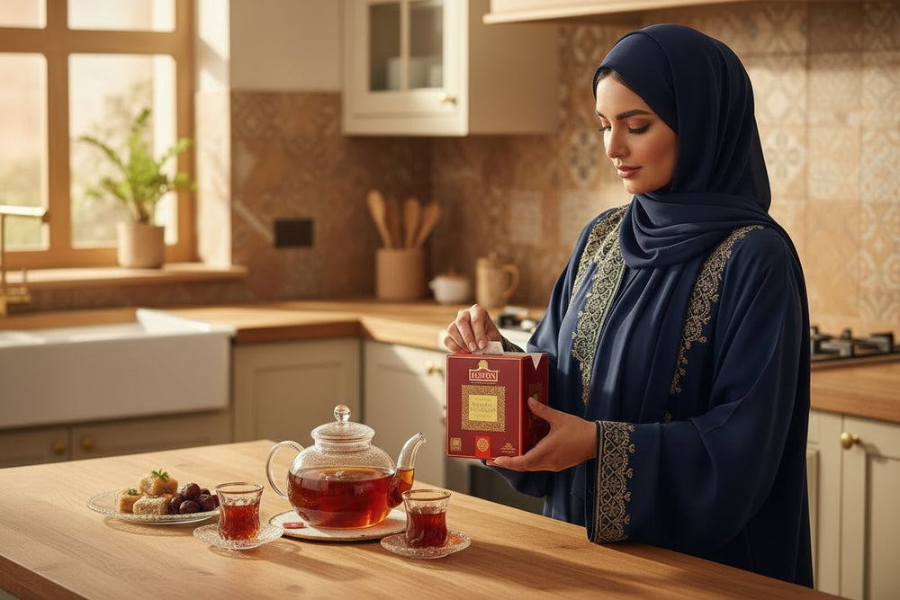 شاي ريستون إفطار إنجليزي شاي أسود   100 كيس