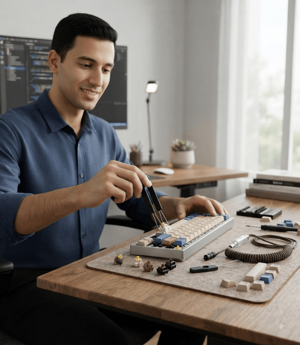 أداة سحب مفاتيح لوحة المفاتيح TX Switch Puller من الفولاذ المقاوم للصدأ - آنية المنزل الراقي