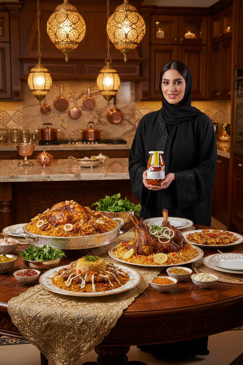 آجار البيت مخلل مشكل 500 جرام الجزيرة - آنية المنزل الراقي