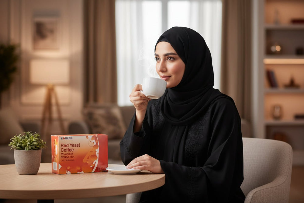 قهوة الخميرة الحمراء من ايدمارك 20 كيس × 20 جم