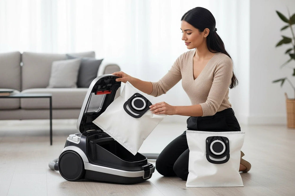 أكياس غبار بديلة للمكنسة الكهربائية Rowenta ZR200540 بتقنية الفلترة عالية الكفاءة - آنية المنزل الراقي