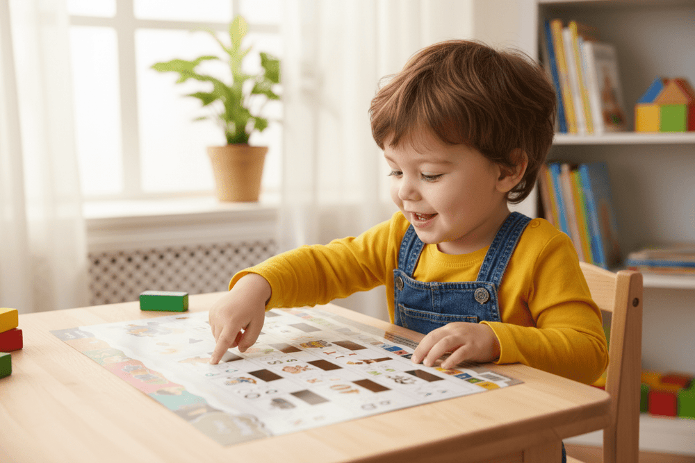 البطاقات العجيبة بطاقة تعليمية الحروف الإنجليزية بطاقة واحدة وجهين 35 × 25 سم - آنية المنزل الراقي