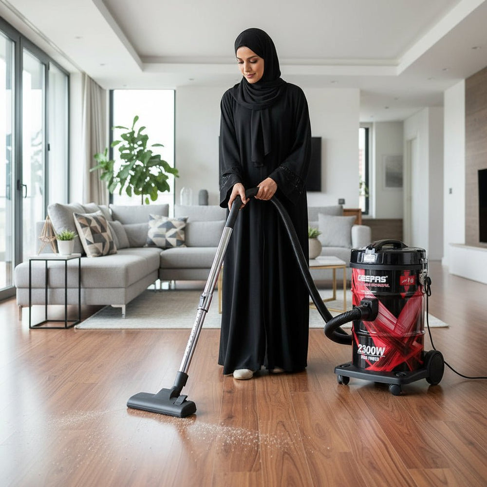 مكنسة كهربائية جيباس 2300 واط سعة 25 لتر —   GVC2598N