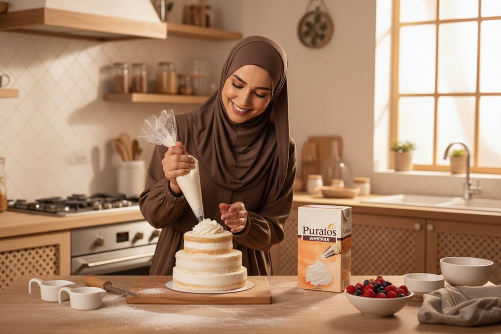 كريمة خفق نباتي 1 لتر