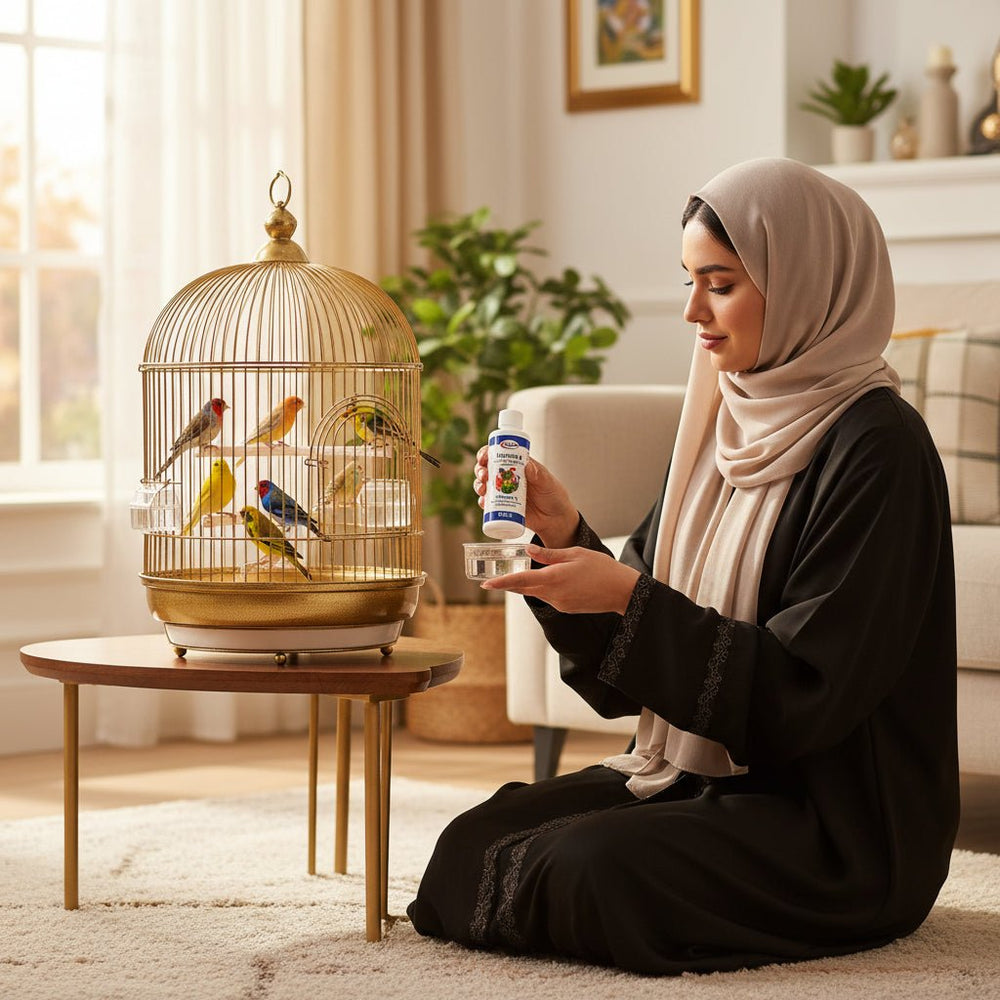 فيتامين ب من شركة كويكو Quiko Vitamin Bالمخصص لطيور الزينة 100 مل