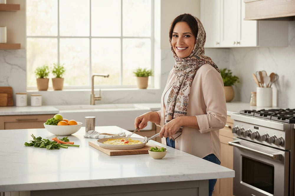 مقلاة كوركماز غرانيتا كريب/طاوة مقاس 26 سم