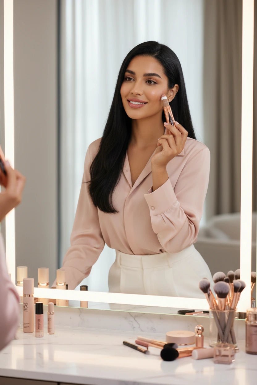 Beauty Blush Wand عصا بلاشر سائل برأس اسفنجي - آنية المنزل الراقي
