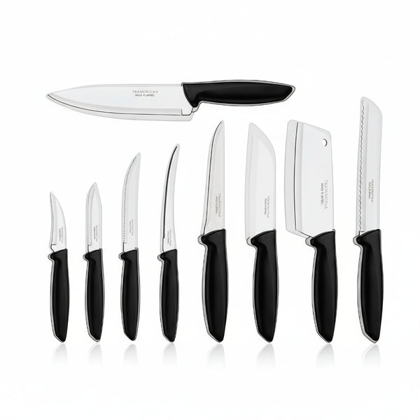 طقم سكاكين مطبخ  – 9 قطع.