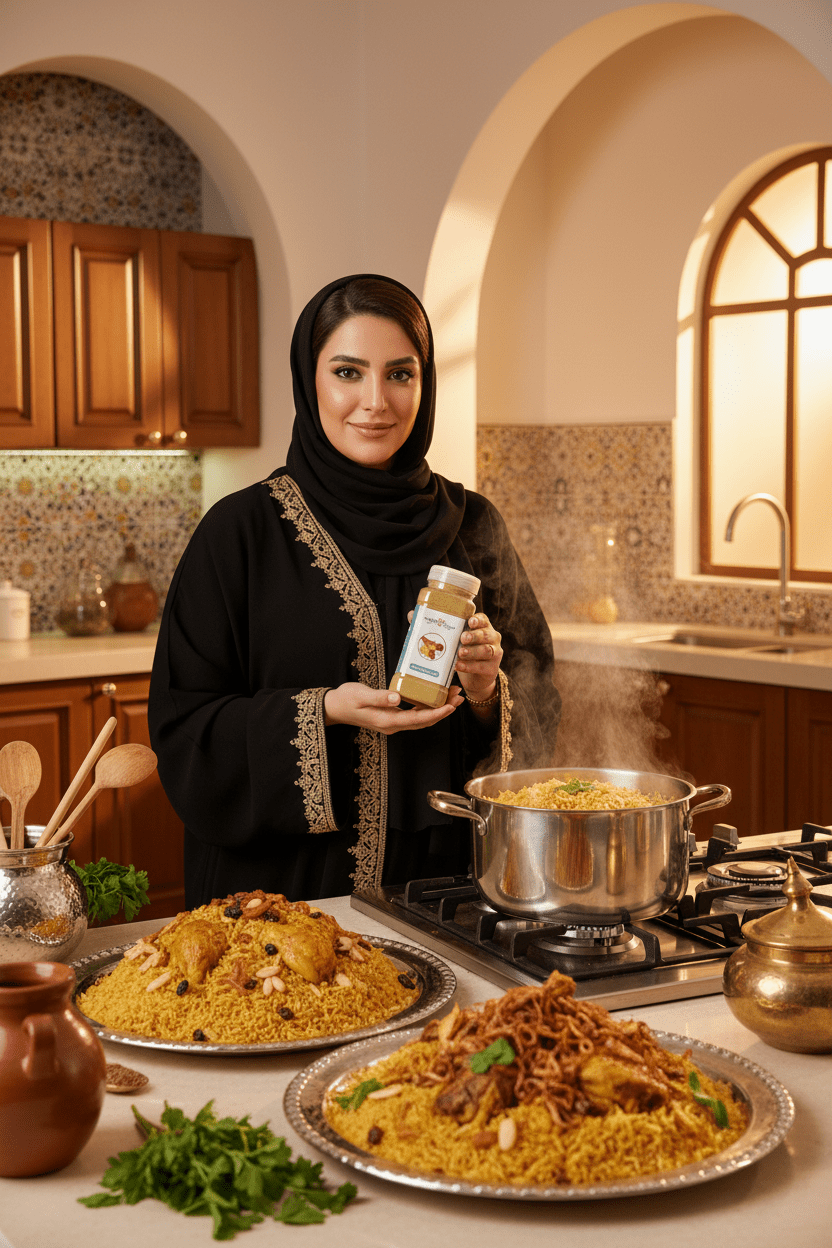 بهارات العائلة الباردة 250 جم مطحنة السماح - آنية المنزل الراقي