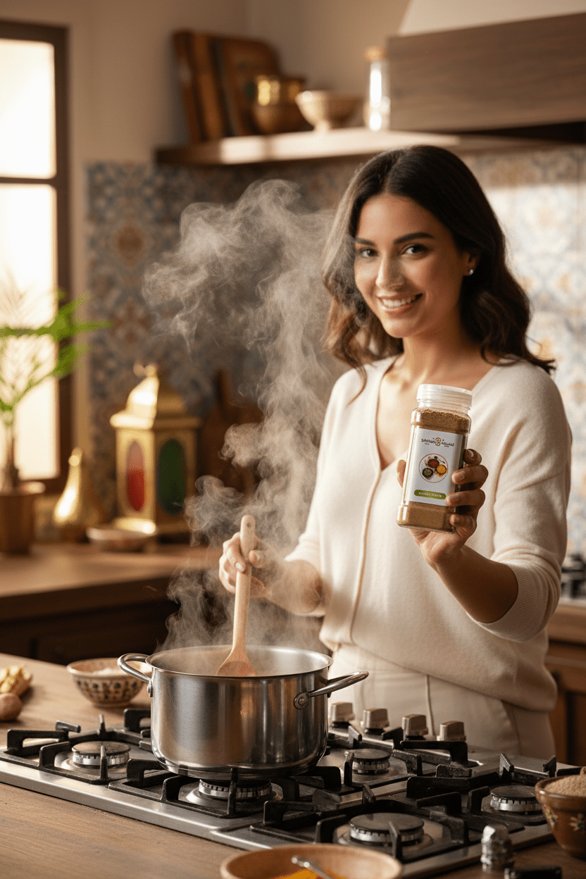 بهارات الماجي 250 جم مطحنة السماح - آنية المنزل الراقي