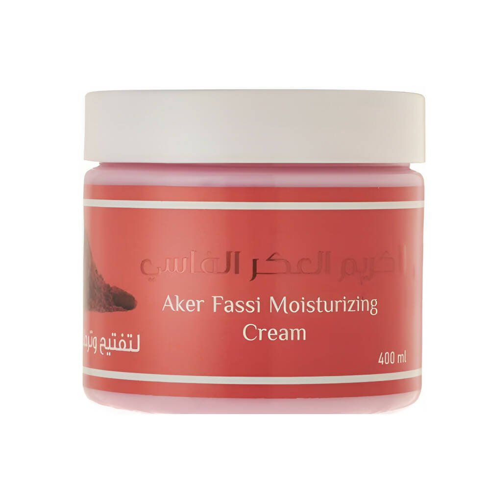 Saada Beauty Al Aker Al Fassi Skin Lightening and Moisturizing Cream 400ml