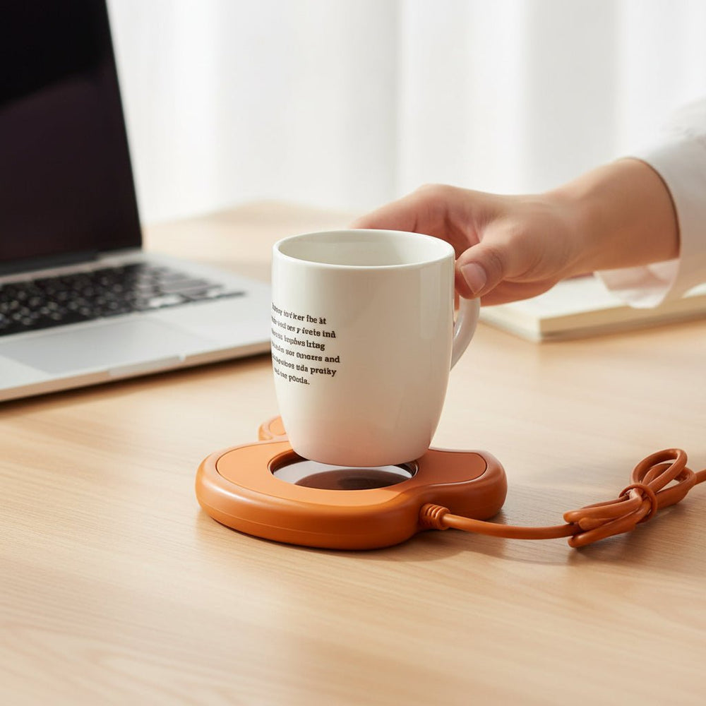 صفيحة تسخينعلى شكل تفاحة مقضومةUSB