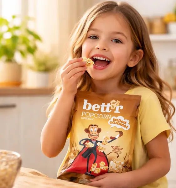 بوب كورن بنكهة الكراميل المملح 60 غرام من SO Bett’r - آنية المنزل الراقي