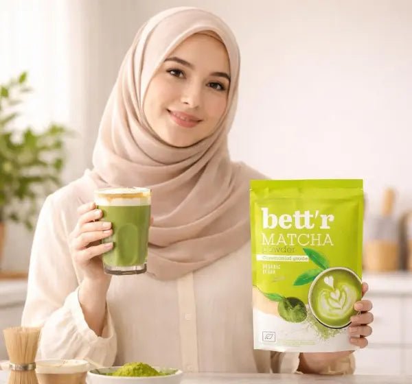 بودرة الماتشا العضوية 100 غرام من SO Bett'r - آنية المنزل الراقي