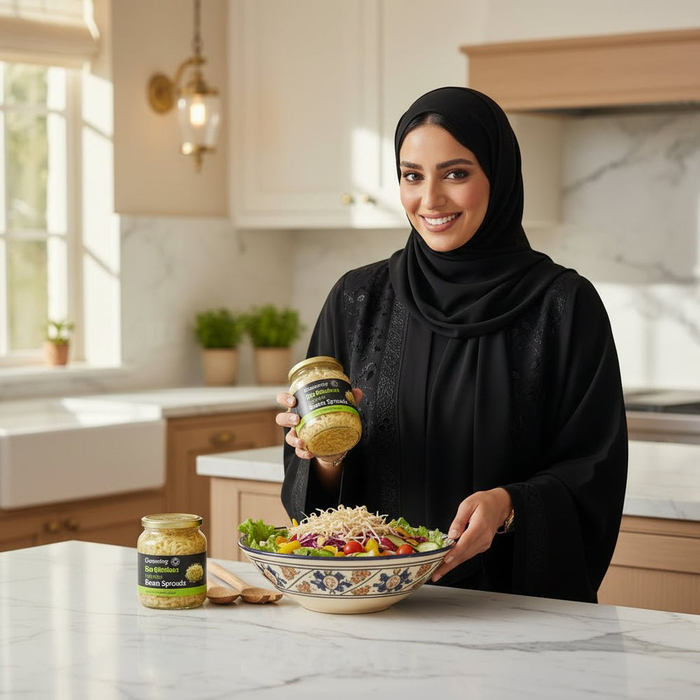 براعم فاصوليا عضوية 330 جرام Bio Kitchen من Clearspring - آنية المنزل الراقي