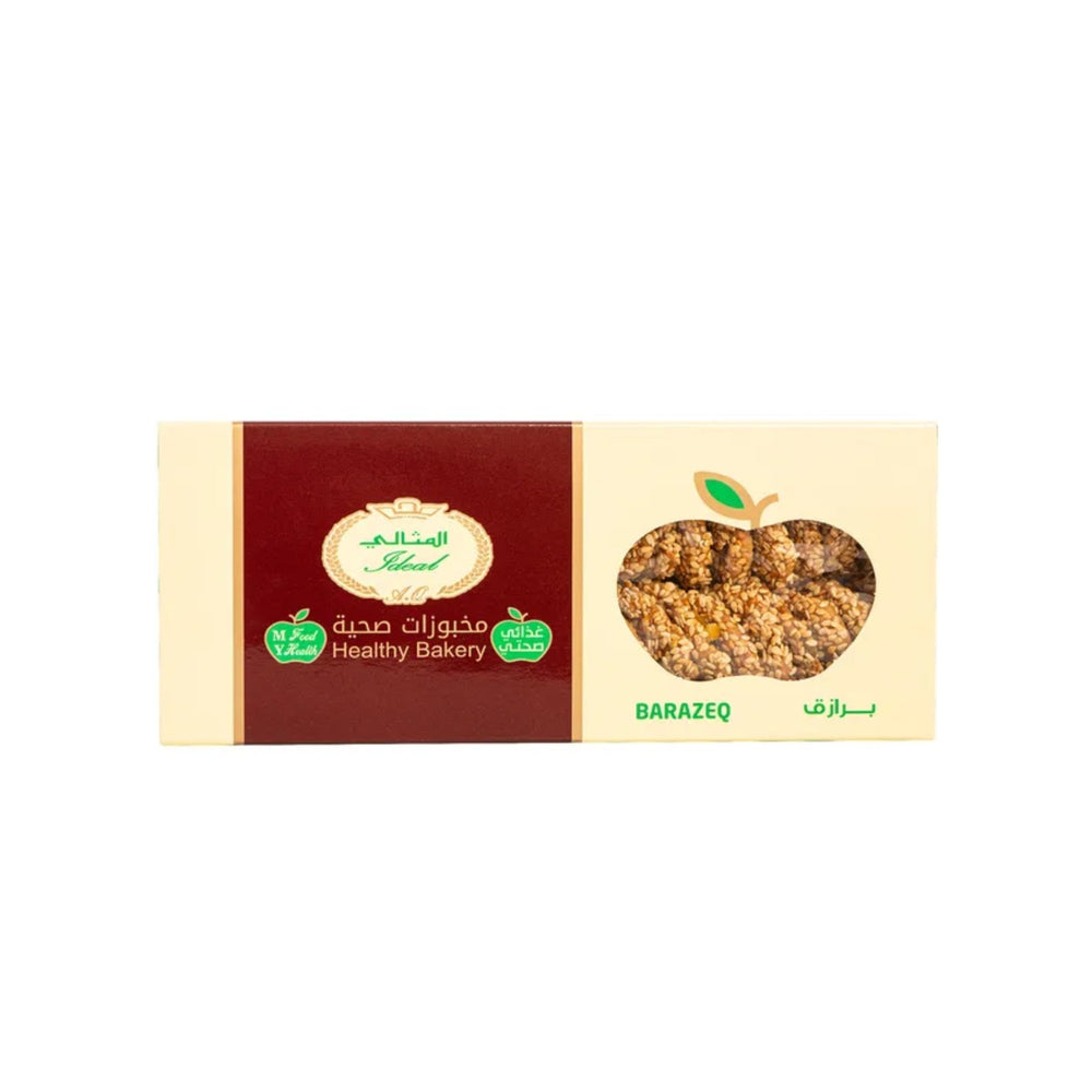 برازق المثالي بالقمح الكامل والشعير بدون سكر مضاف 250 جم - آنية المنزل الراقي