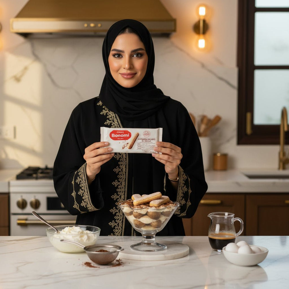 بسكويت أصابع الست سافوياردي بنكهة الكاكاو 200 غرام Forno Bonomi - آنية المنزل الراقي
