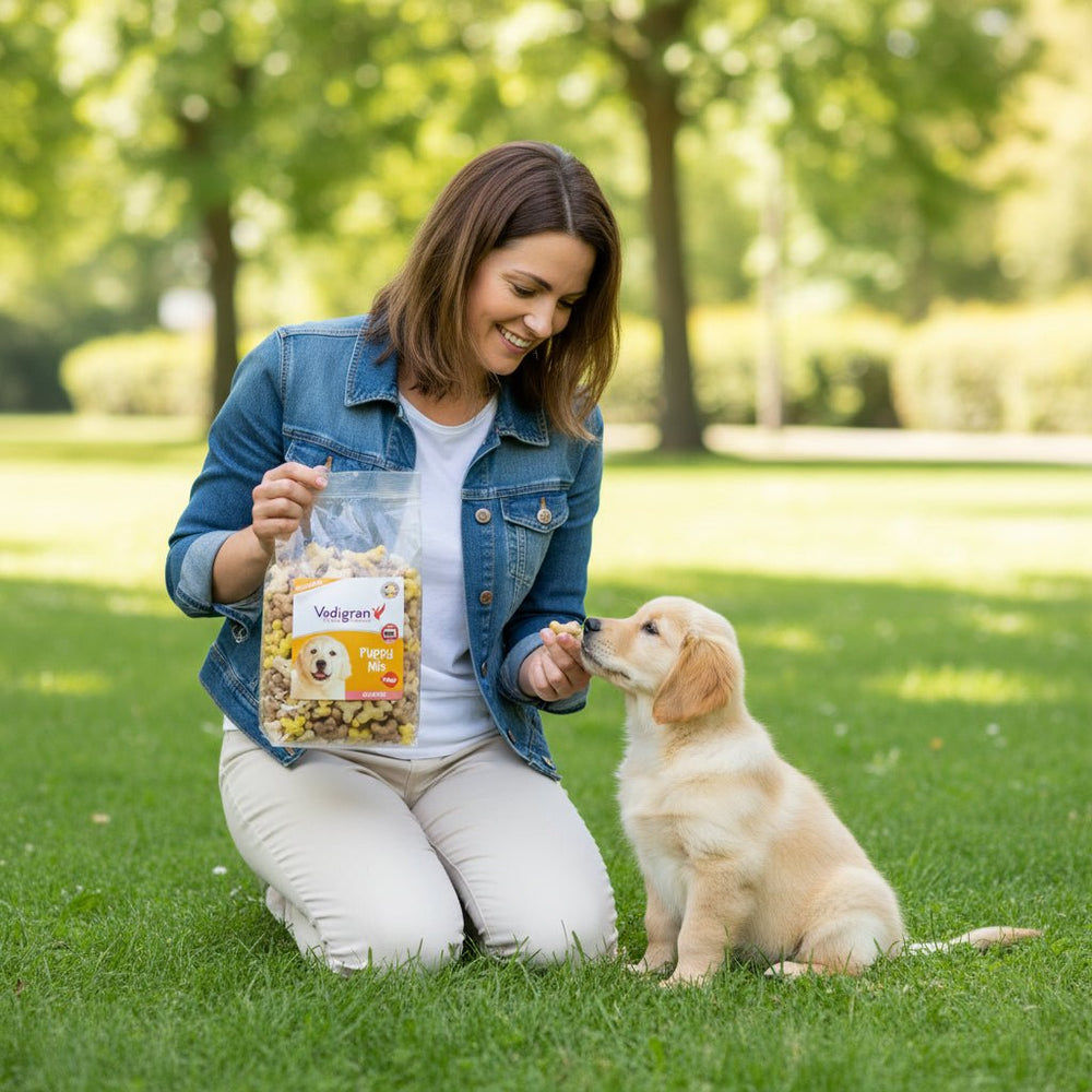 بسكويت فاديجران للجراء 500 جرام Puppy Mix - آنية المنزل الراقي