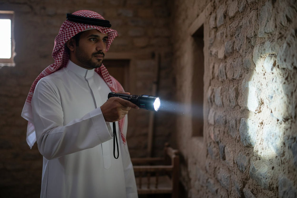 كشاف يدوي قابل لإعادة الشحن بقدرة 20 واط Chappeline LD01