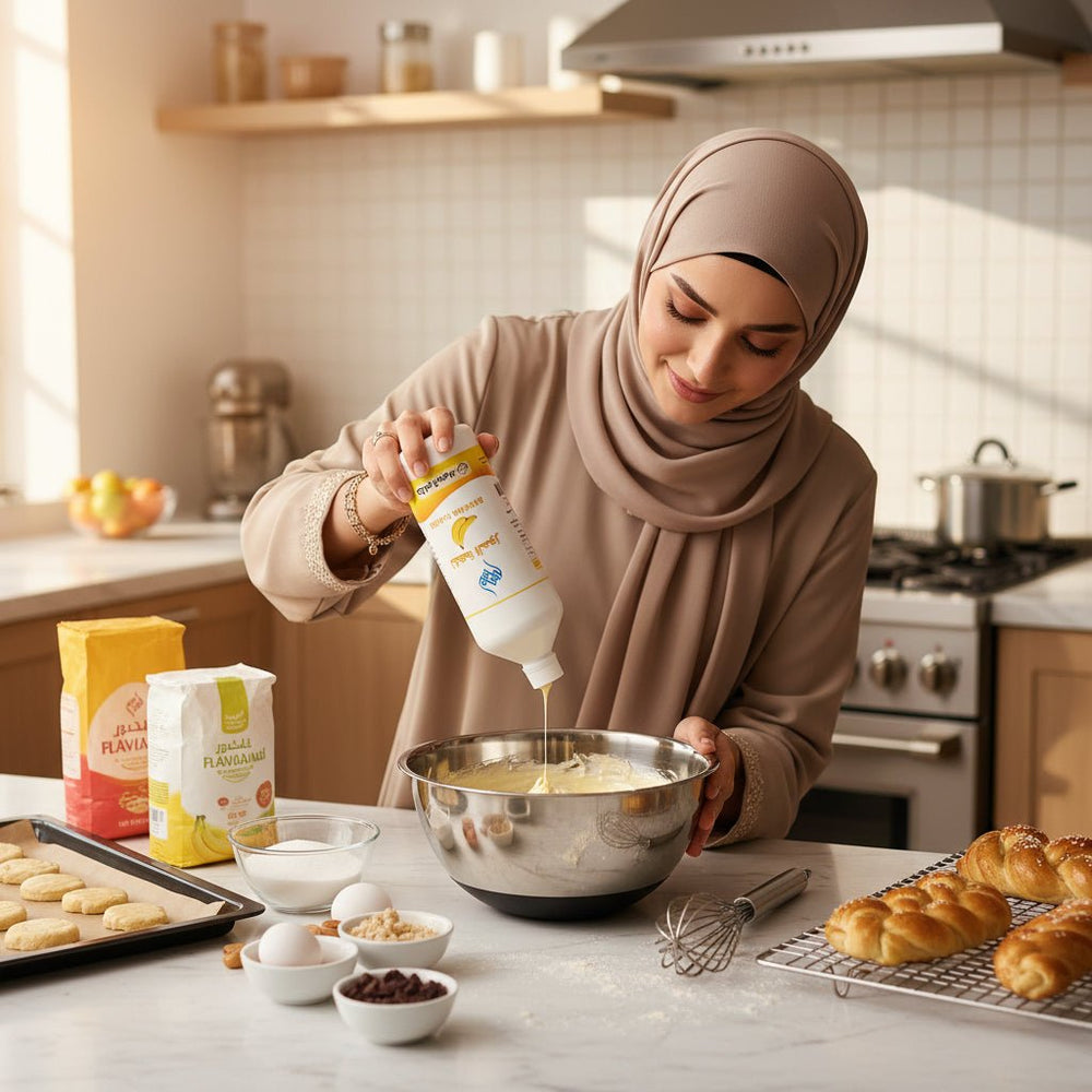 نكهة الموز المركزة عالم المواد 1 كجم
