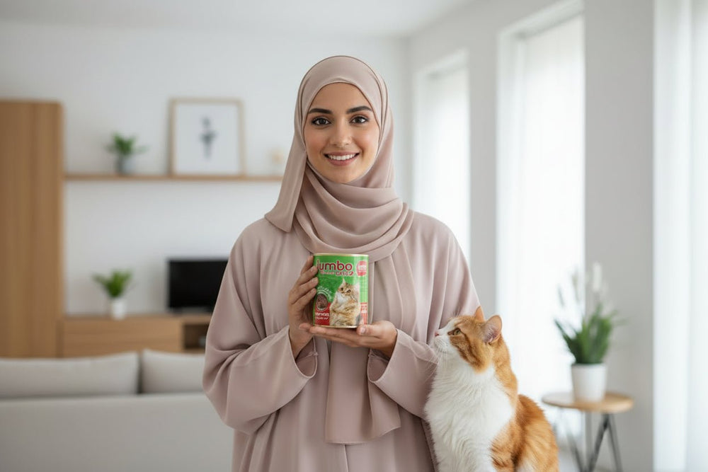 طعام القطط  – باتيه اللحم البقري 400 جم Jumbo CATZ