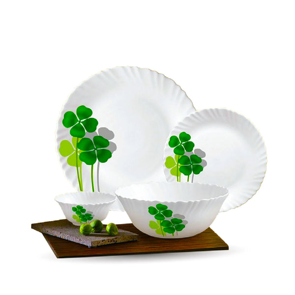 طقم عشاء لا أوبالا 38 قطعة متنوعة.