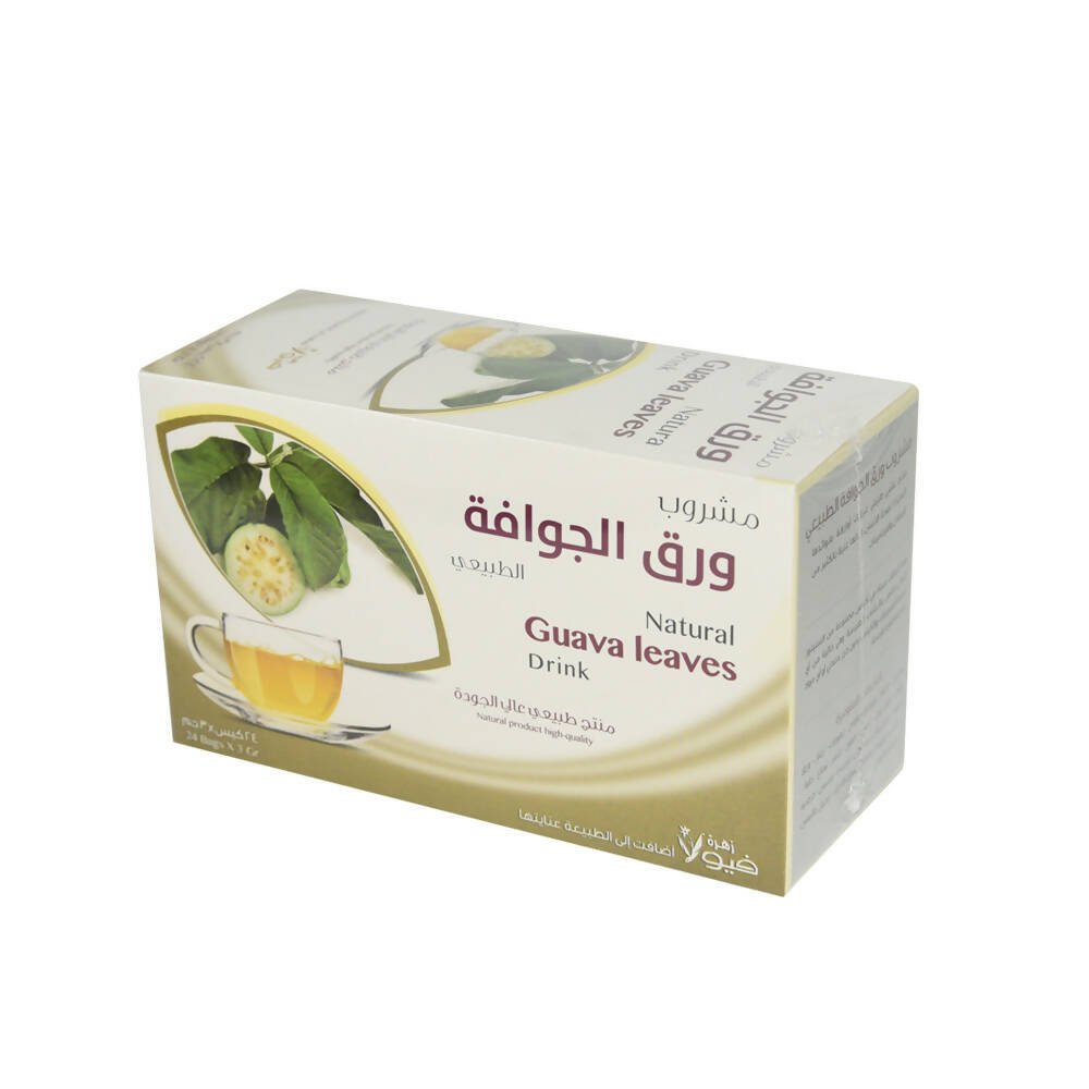 مشروب ورق الجوافة الطبيعي من زهرة فيولا 24 كيس 