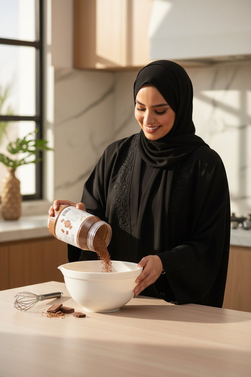 بودرة بسكويت جوزاء شوكو 500 جرام من كوينز