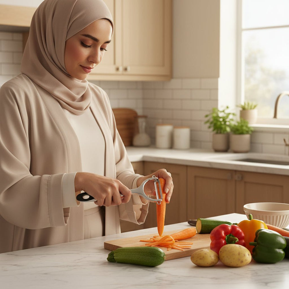 مقشرة بطاطس وخضروات  ستانلس ستيل