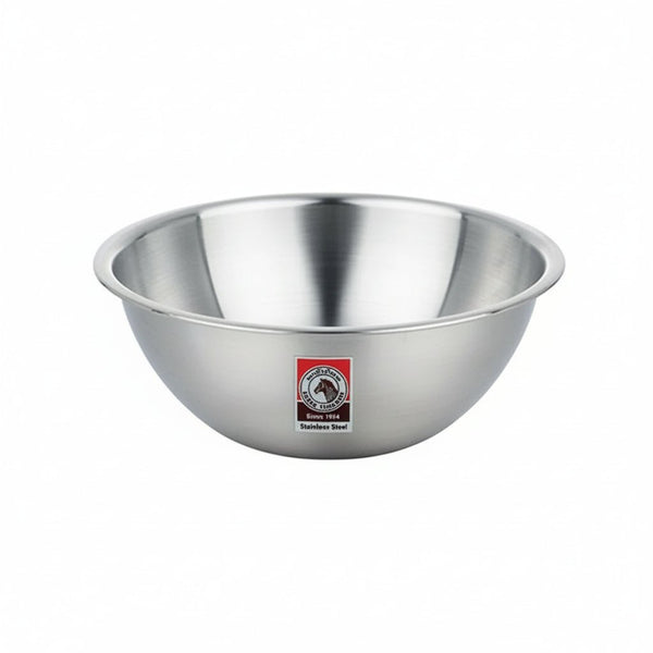 وعاء خلط من الفولاذ المقاوم للصدأ ، 33 سم، سعة 7.7 لتر