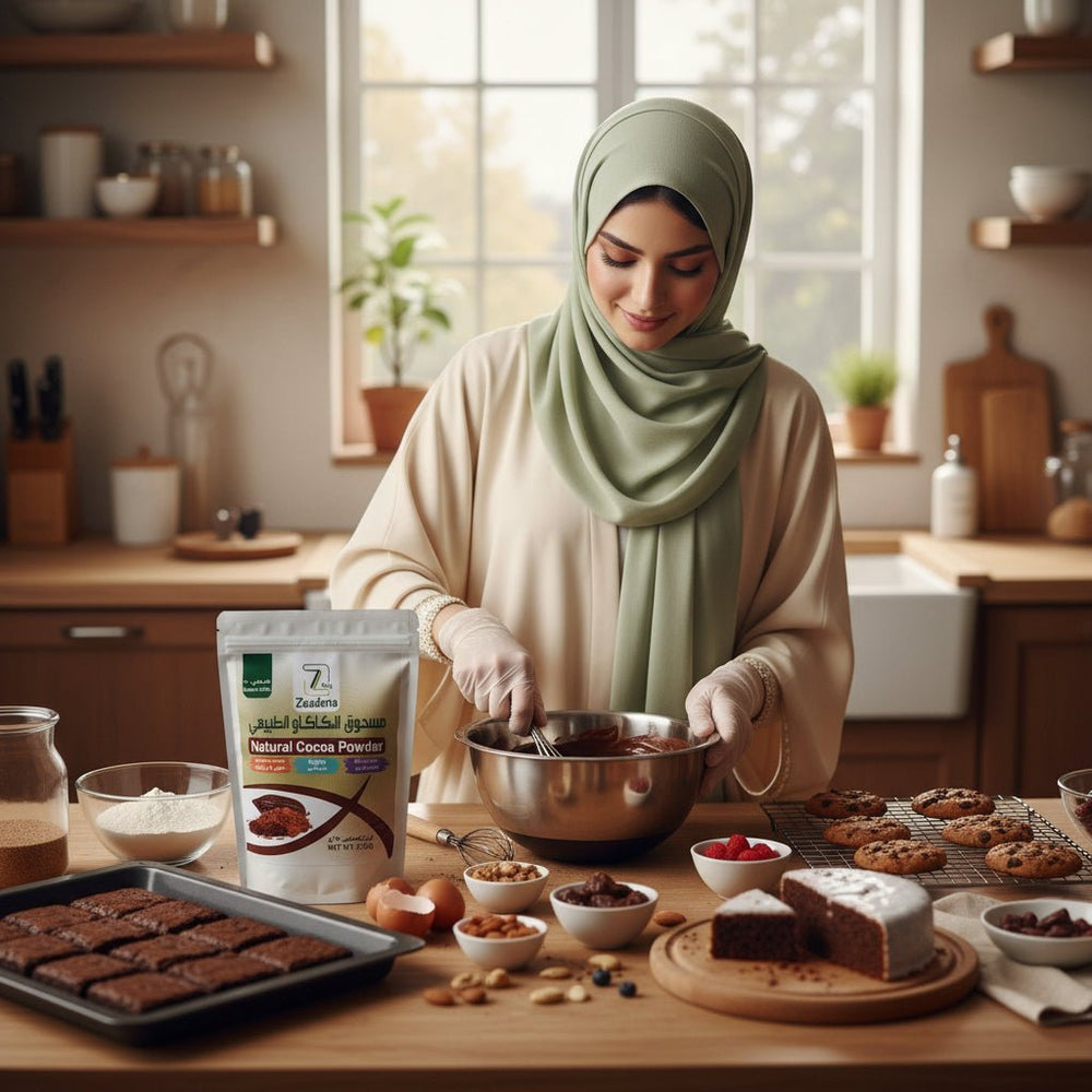 مسحوق الكاكاو الطبيعي زادنا 250 جرام