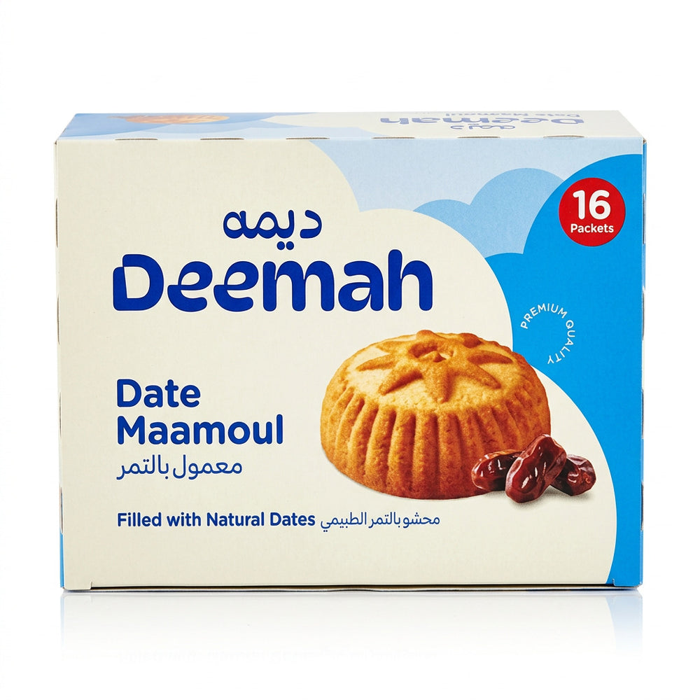 ديمه معمول بالتمر 16 قطعة × 16 جرام