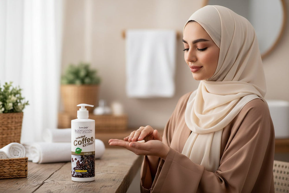 لوشن لاف جوجو للجسم بخلاصة القهوة 520 جم