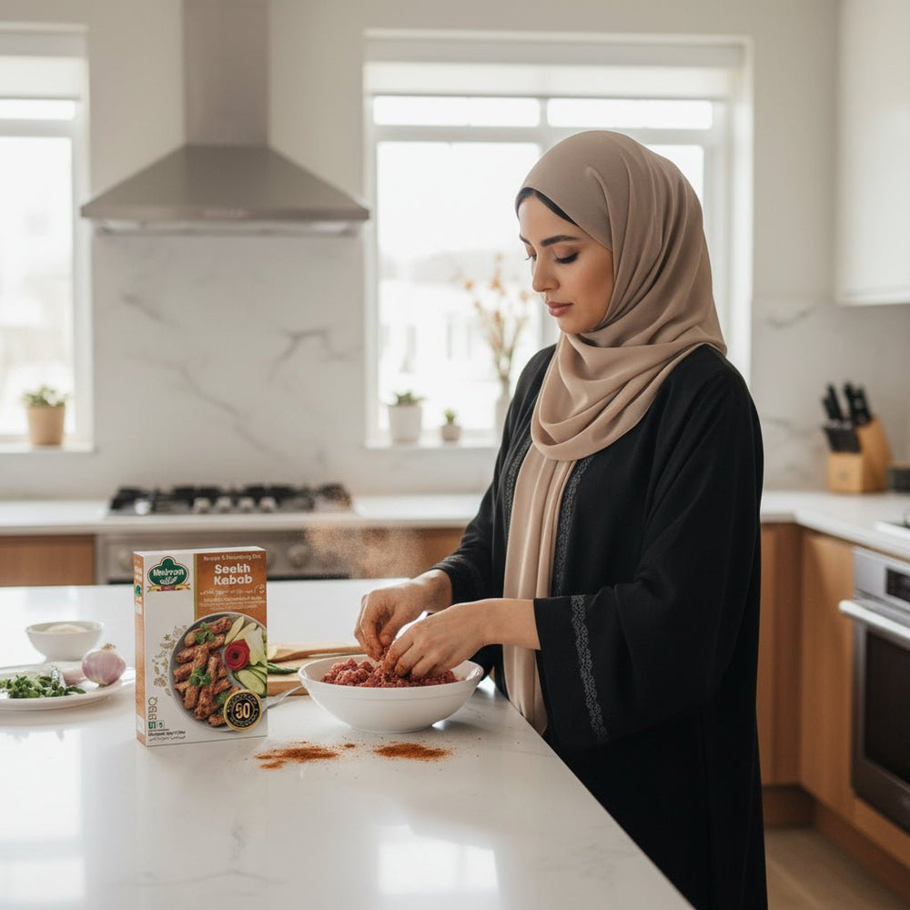 مزيج بهارات سيخ كباب مسالا مهران 50 جرام