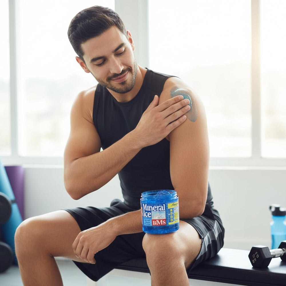 جل المبرد لتسكين الآلام الموضعية حجم 200 مل من BMS Mineral Ice