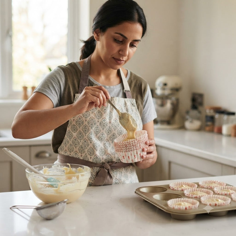 100-piece paper cupcake liners