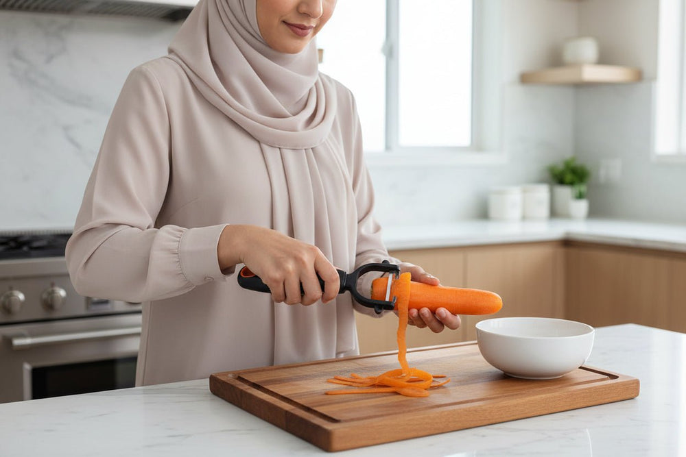 Y مقشرة خضروات بشكل حرف طول 19 سم