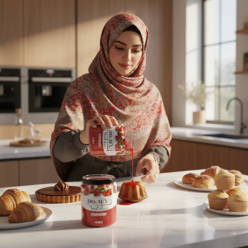 إليكسير فاكهة الفراولة 1.4 كجم من DOuMIX